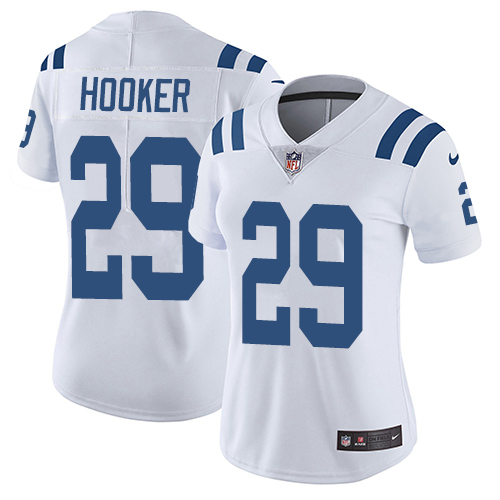 Indianapolis Colts 29 Limited Malik Hooker White Nike NFL Road Women Vapor Untouchable jerseys